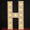 XL Lichtletter 'H'
