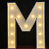 XL Lichtletter 'M'