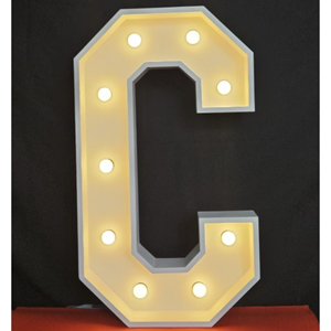 XL Lichtletter 'C'