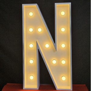 XL Lichtletter 'N'