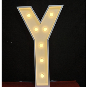 XL Lichtletter 'Y'