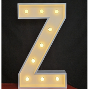 XL Lichtletter 'Z'